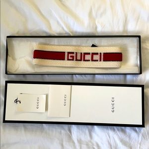 Authentic Gucci Headband One Size Unisex